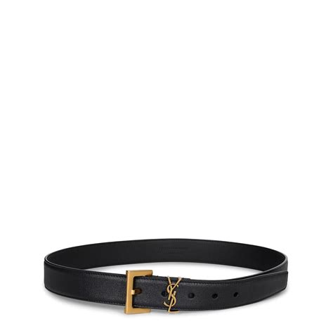 ysl cintura usata logo|Saint Laurent Belts for Women .